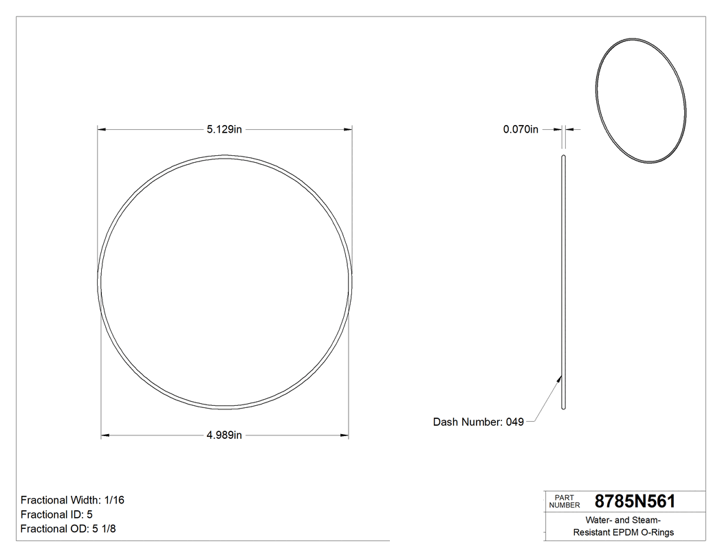 Technical drawing - 8785N561